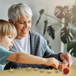 Metal Jacks and Rubber Ball Set